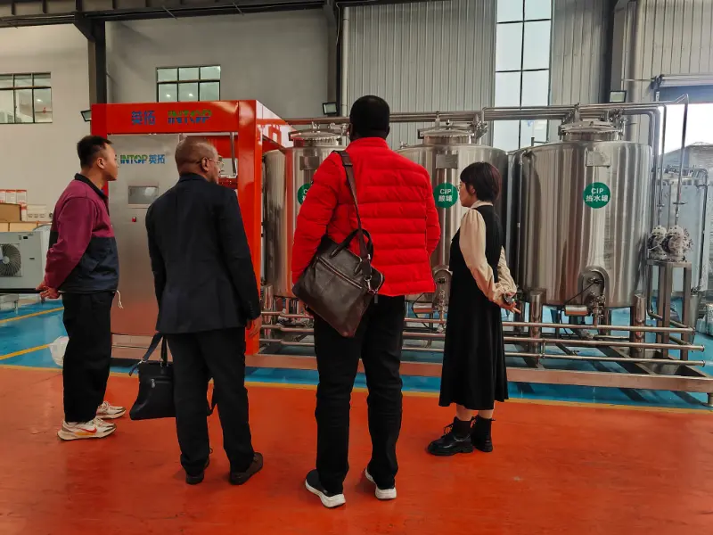 Matagumpay na Itinatag ng INTOP ang Purified Water Beverage Production Line sa Tanzania Matagumpay na Itinatag ng INTOP ang Purified Water Beverage Production Line sa Tanzania