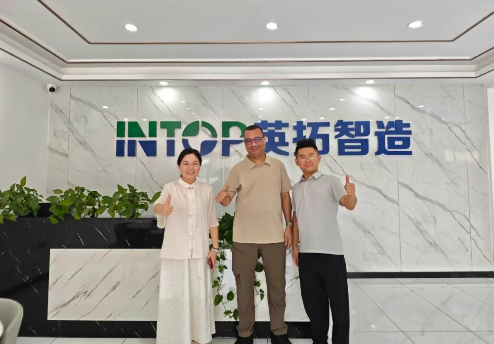 Ang Moroccan Client ay Bumisita sa Intop Machinery para Siyasatin ang Yogurt Production Line