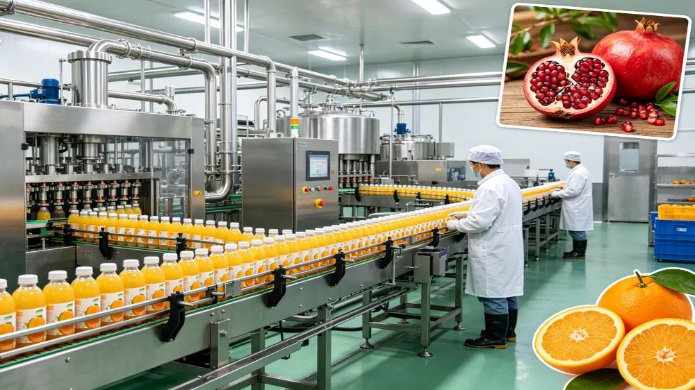 Paano Gumawa ng Linya sa Produksyon ng Juice na Pangasiwaan ang Maramihang Uri ng Prutas