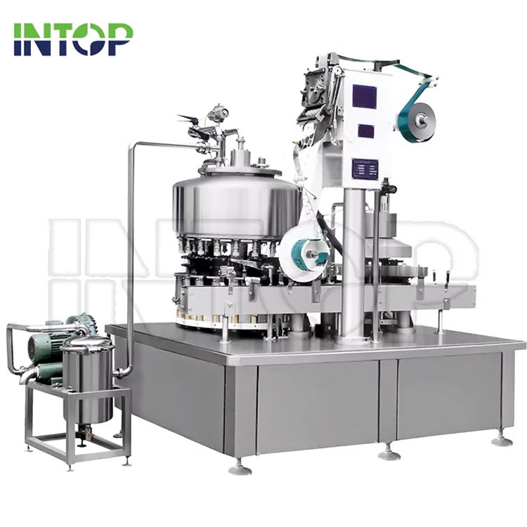 Aluminum Foil Filling At Sealing Machine
