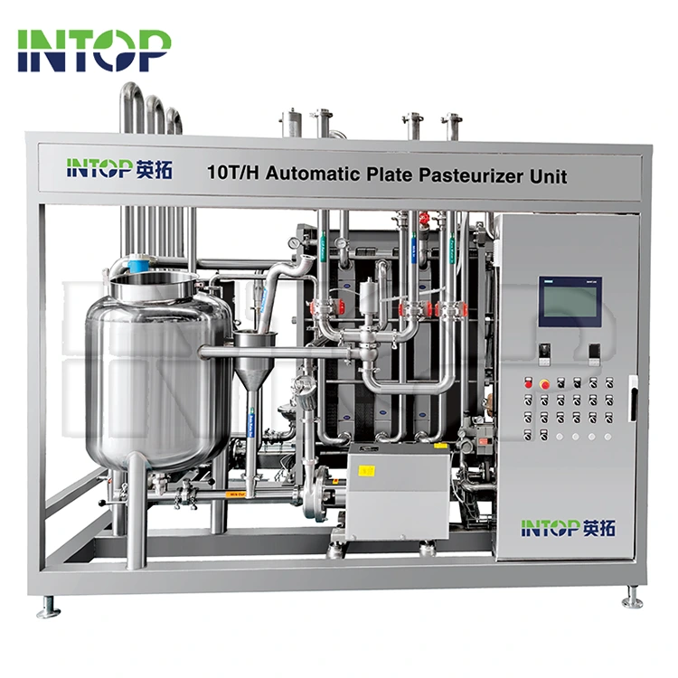 Pasteurizer ng plato